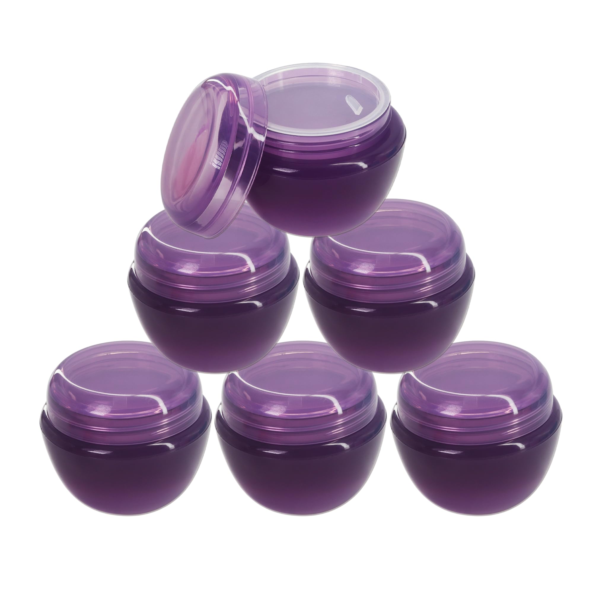 Amazon.com: Beauticom 6 Pieces 50G/50ML Purple Color Frosted